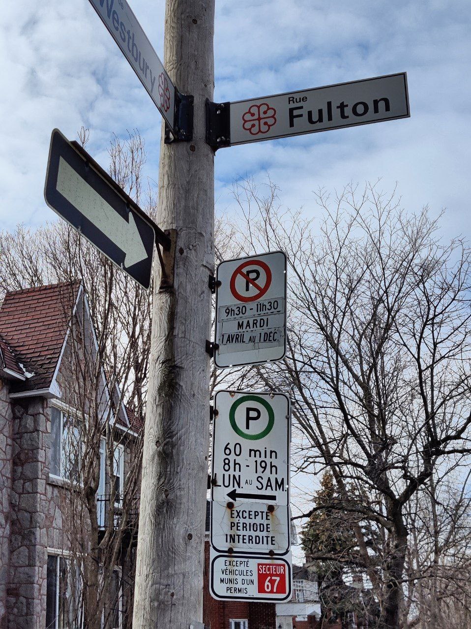 Про парковочные знаки в&nbsp;Монреале